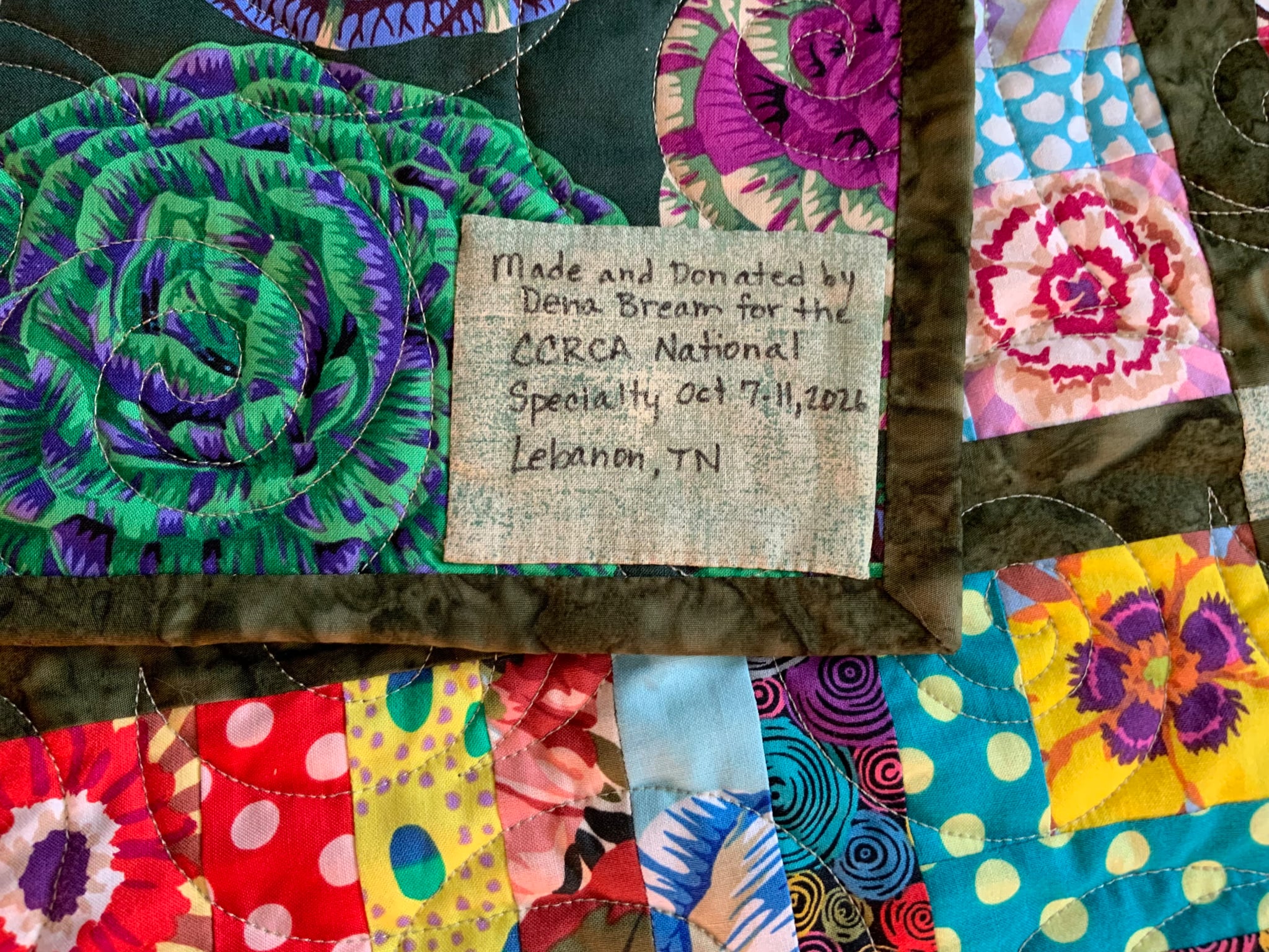 Quilt Label